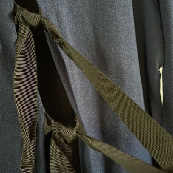 TIE Back Split top Cut Put Neck Top 2 embellished removable accent stars  NWT - Picture 12 of 14